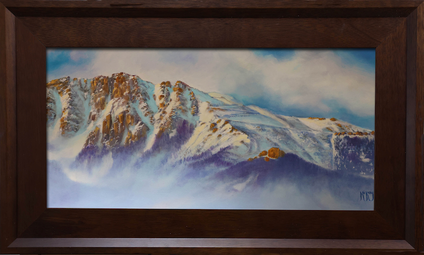 Pikes Peak Highway 10x20 $1100 at Hunter Wolff Gallery